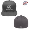 Picture of Mercedes-Benz AMG Logo Embroidered Front Back Flexfit Fitted Black Ball Cap