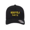 Picture of Personalized Ham Radio Call Sign and Name Embroidered Flexfit Hat