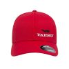 Picture of Personalized YAESU Ham Radio Logo Embroidered Flexfit Fitted Ball Cap