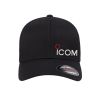 Picture of Personalized iCOM Ham Radio Logo Embroidered Flexfit Fitted Ball Cap