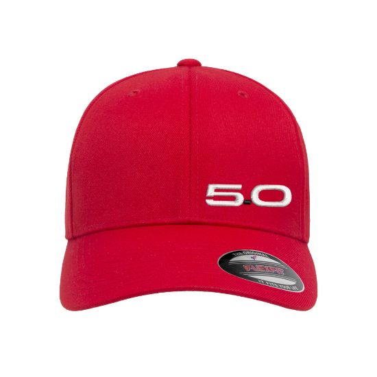 Picture of Ford 5.0 Logo Embroidered Flexfit Hat