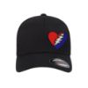 Picture of Grateful Dead Thunderbolt Heart Side Logo Embroidered Flexfit Hat