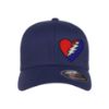 Picture of Grateful Dead Thunderbolt Heart Side Logo Embroidered Flexfit Hat