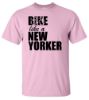 Picture of Bike like a New Yorker NYC likes Bikers Funny College T-shirt