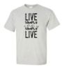 Picture of Live Simply So That Others May Simply Live T-shirt