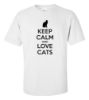 Picture of Keep Calm And Love Cats T-shirt 