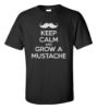 Picture of Keep Calm And Grow A Mustache T-shirt