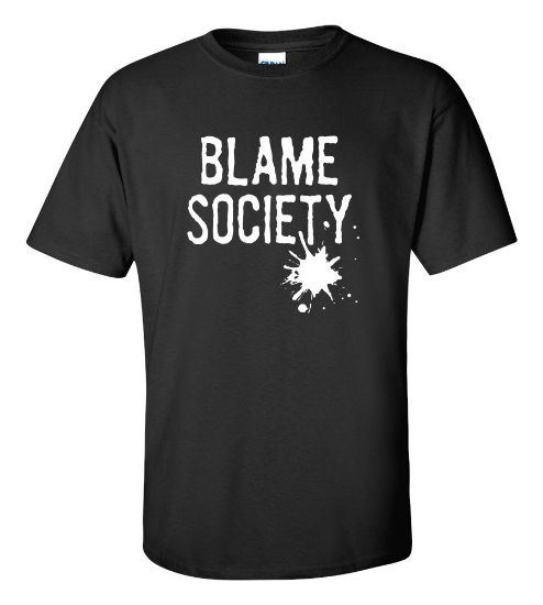 Picture of Blame Society  T-shirt