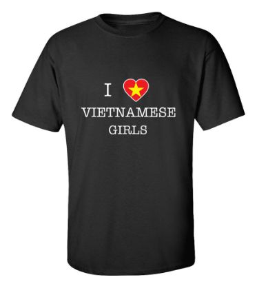 Picture of I Love Vietnamese Girls T-shirt