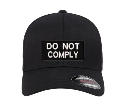 Picture of Do Not Comply Embroidered Patch Trump 2024 Flexfit Hat