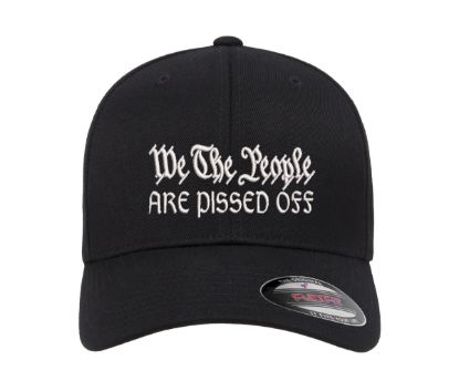 Picture of We The People Are Pissed Off Embroidered Patriotic Flexfit Hat