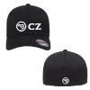 Picture of CZ Gun Logo Embroidered Flexfit Hat Front and Back Stitch