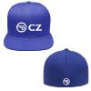 Picture of CZ Gun Logo Embroidered Flexfit Hat Front and Back Stitch