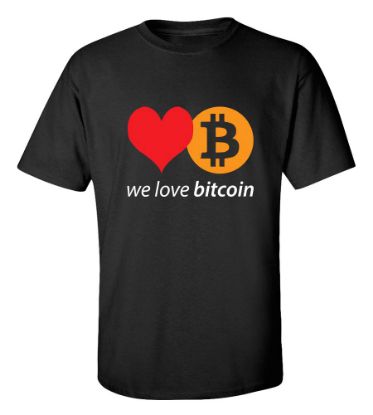 Picture of We Love Bitcoin T-shirt