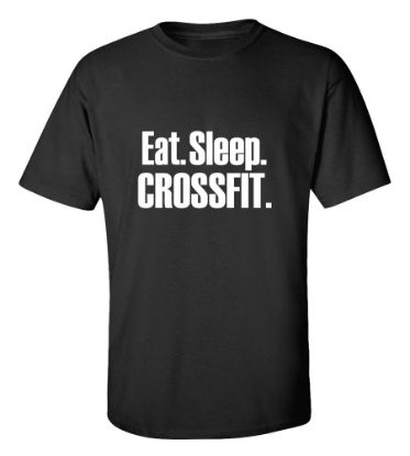 Picture of Eat Sleep Crossfit GYM T-Shirt