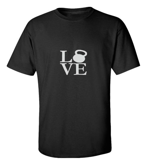 Picture of Love dumbbell weights T-Shirt