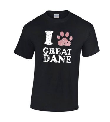 Picture of I Love Great Danes T-Shirt