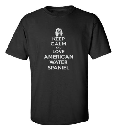 Picture of Keep Calm and Love an American Water Spaniel T-shirt