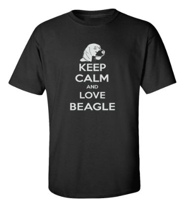 Picture of Keep Calm and Love a Beagle T-shirt