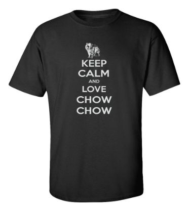 Picture of Keep Calm and Love a Chow Chow T-shirt