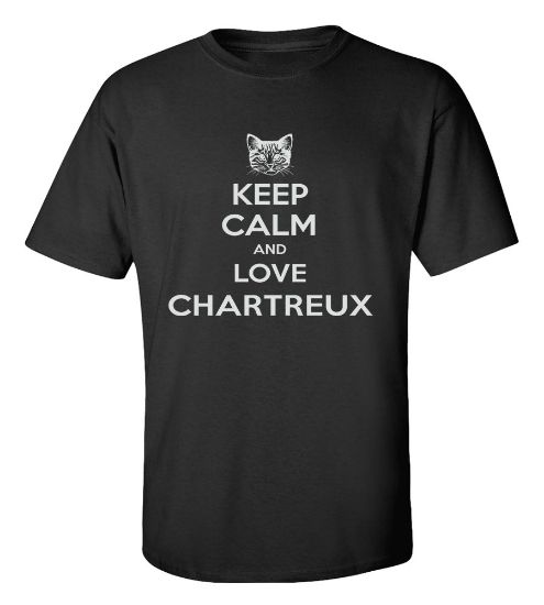 Picture of Keep Calm and Love Chartreux T-shirt