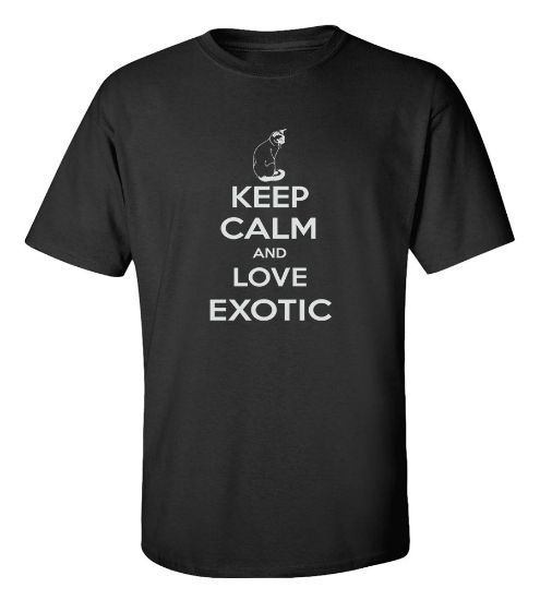 Picture of Keep Calm and Love Exotic T-shirt