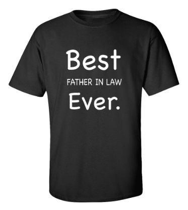 Picture of Best Father In Law Ever T-shirt