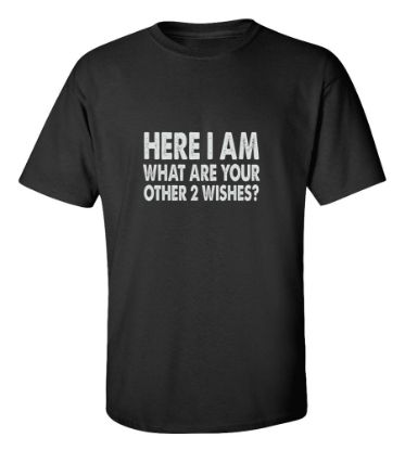 Picture of Here I Am Genie T-shirt