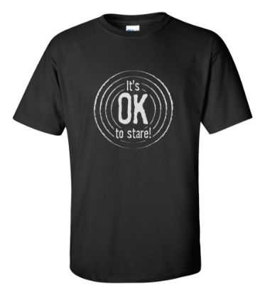 Picture of It's OK to Stare T-shirt