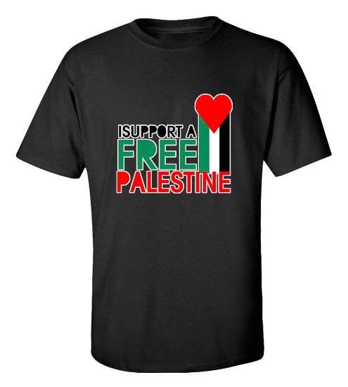 Picture of I Support A Free Palestine T-Shirt