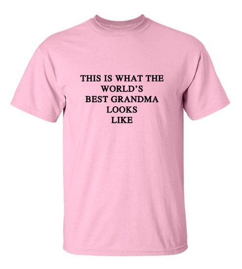 Picture of World's Best Grandma T-shirt