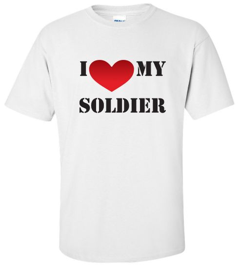 Picture of I love My Soldier T-Shirt