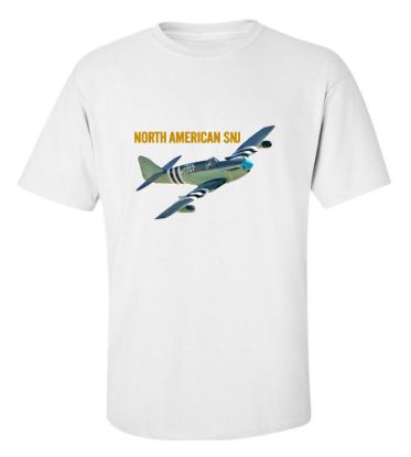 Picture of North American SNJ-01 Airplane T-Shirt