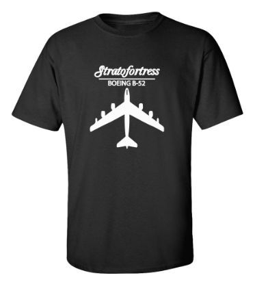 Picture of Stratofortress Boeing B-52 Airplane T-Shirt