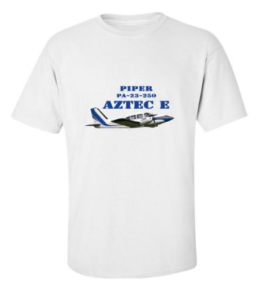 Picture of Piper PA-23-250 Aztec E Airplane T-Shirt