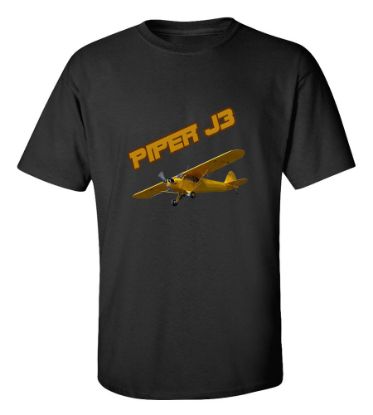 Picture of Piper J3 Airplane T-Shirt