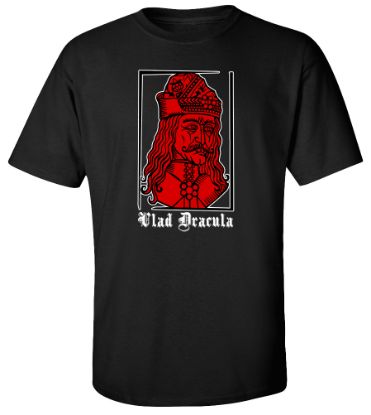 Picture of Dracula Vlad Tepes The Impaler T-shirt