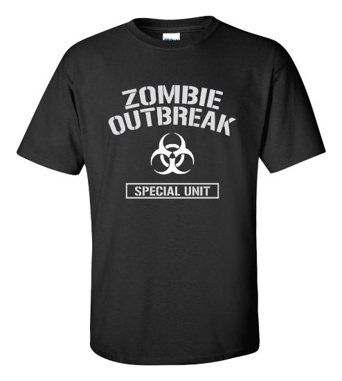 Picture of Zombie Outbreak Special Unit T-shirt