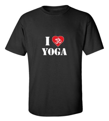 Picture of I Love Om Yoga T-shirt