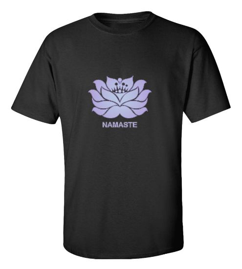 Picture of Namaste Purple Lotus T-shirt