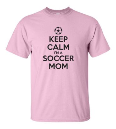 Picture of Keep Calm I'm A Soccer Mom T-shirt