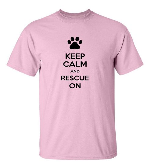 Picture of Keep Calm And Rescue On T-Shirt