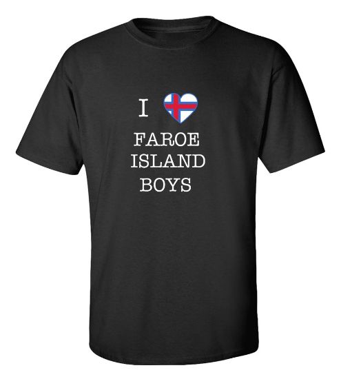 Picture of I Love Faroe Island Boys T-shirt