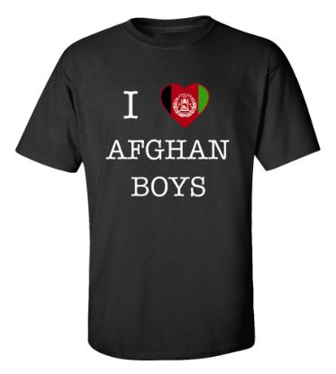 Picture of I Love Afghanistan Boys T-Shirt