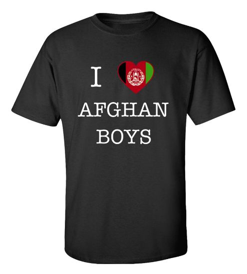 Picture of I Love Afghanistan Boys T-Shirt