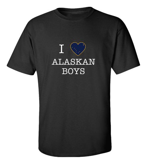 Picture of I Love Alaska Boys T-Shirt