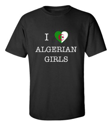 Picture of I Love Algeria Girls T-Shirt