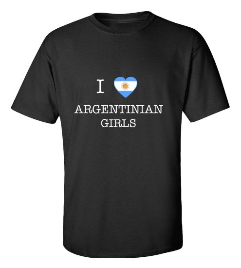 Picture of I Love Argentina Girls T-Shirt