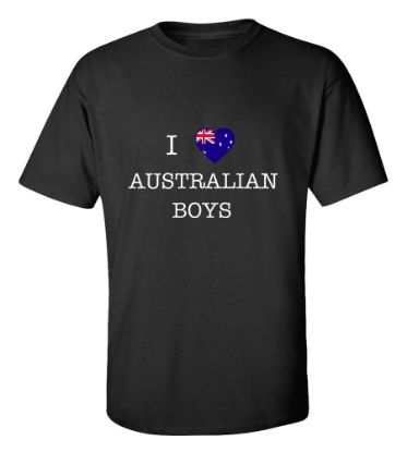 Picture of I Love Australia Boys T-Shirt