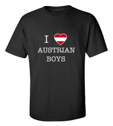 Picture of I Love Austria Boys T-Shirt